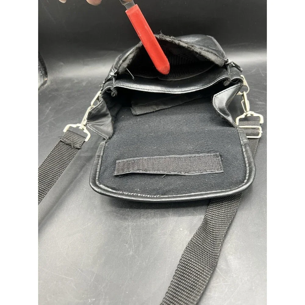Digital Concepts Camera Carrying Case Crossbody Faux Leather Front Zip